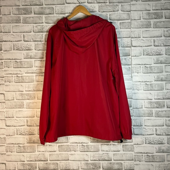WDW Walt Disney World Unisex Hooded Windbreaker Jacket Red Size XL - Picture 8 of 13